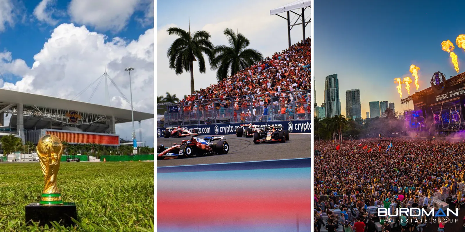 Miami ya no vive del turismo… vive de los eventos globales 